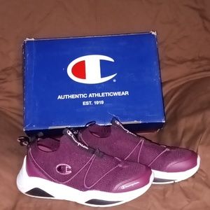 Champion Women's Slip-On Athletic Sneakers - Berry